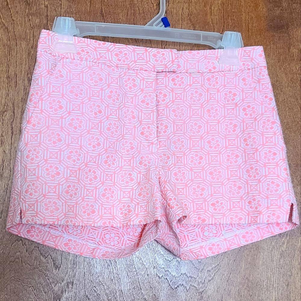 Pim+Larkin pink floral shorts